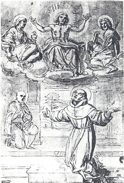 Saint Didacus of Alcalá by Annibale Carracci